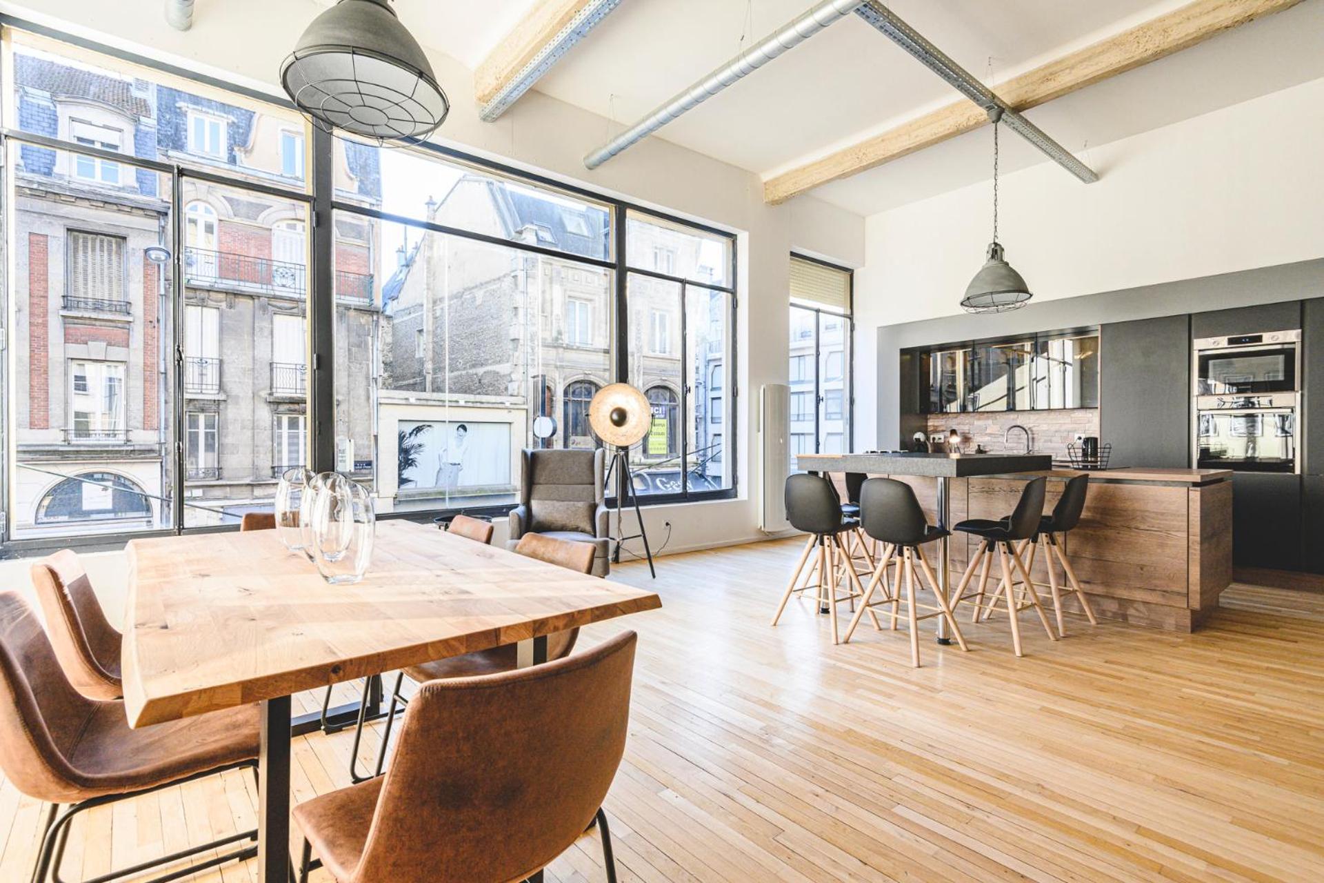 Ikizen Prestige - Loft Du Cadran - Parking Prive Apartman Reims Kültér fotó