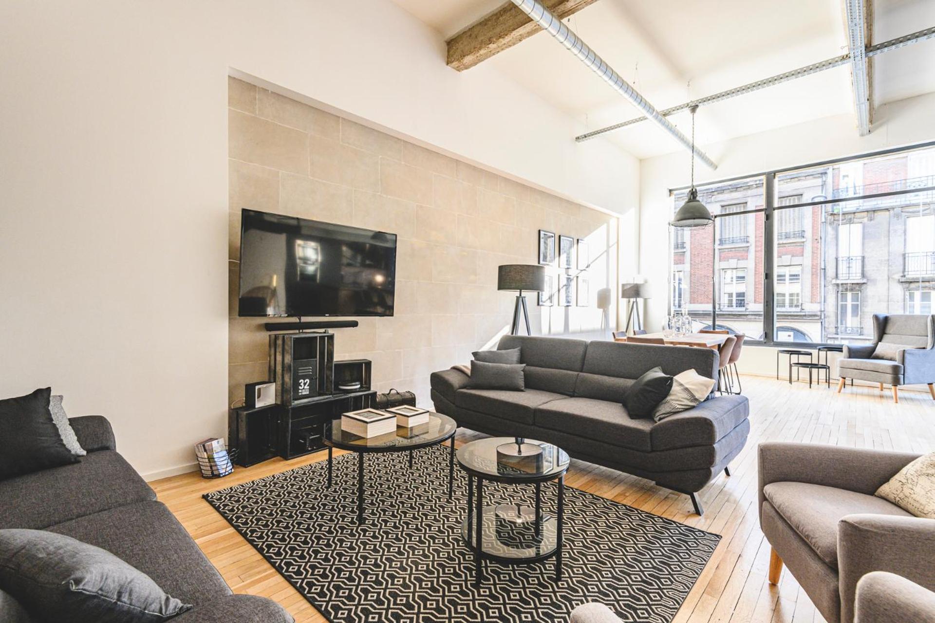 Ikizen Prestige - Loft Du Cadran - Parking Prive Apartman Reims Kültér fotó