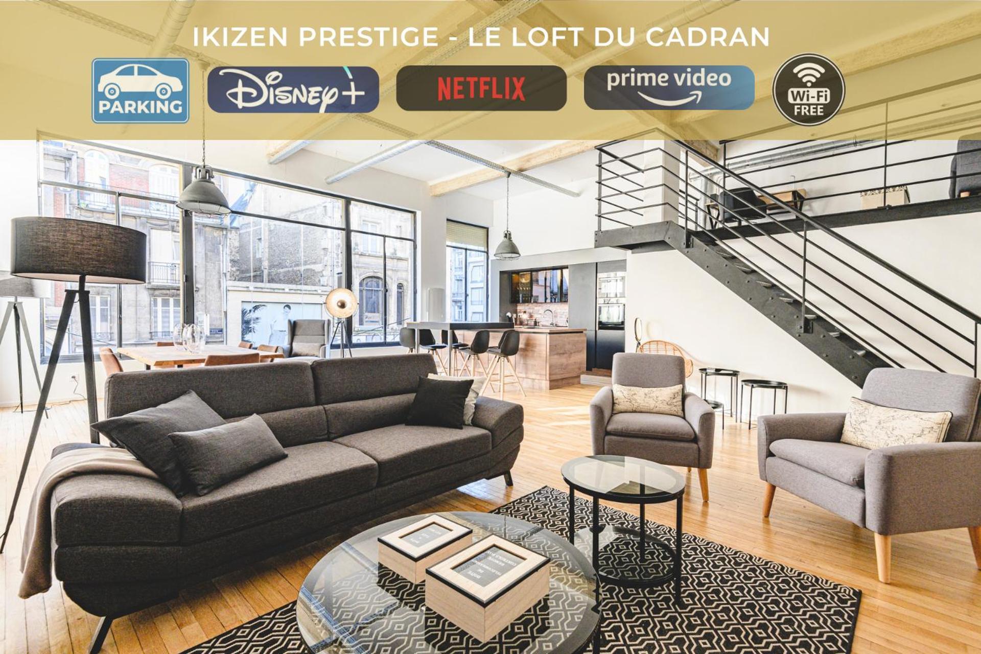 Ikizen Prestige - Loft Du Cadran - Parking Prive Apartman Reims Kültér fotó